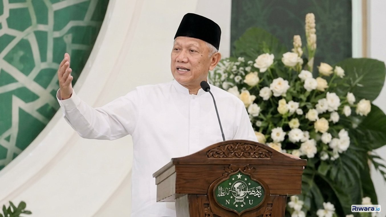 KH Abdul Hakim Mahfudz atau Gus Kikin resmi jabat Ketua Umum PBNU 2026-2031